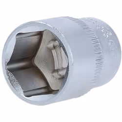 6 pans Système FlankTraction Selon DIN 3124 / ISO 2725 Carré d'entraînement intérieur selon DIN 3120 / ISO 1174 avec encoche  ...