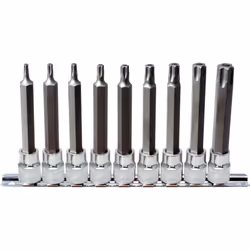 KS Tools 918.3969, Ensemble de douilles, 3/8", 9 tête(s), Sulfate de chondroïtine, DIN 3120, ISO 1174, 650 g