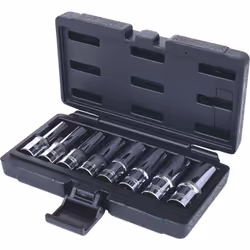KS Tools 918.4420, Ensemble de douilles, 1/2", 8 tête(s), Sulfate de chondroïtine, DIN 3120, ISO 1174, 1 kg