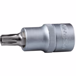 Torx percé Carré d'entraînement intérieur selon DIN 3120 / ISO 1174 avec encoche pour verrouillage par bille avec embout tour ...