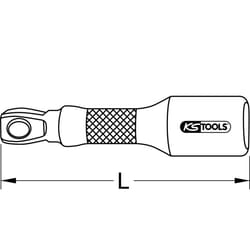 KS Tools 918.1264 adaptateur et rallonge pour clés 1 pièce(s)