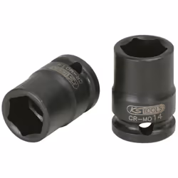Selon DIN 3129 / ISO 2725-2 Carré intérieur selon DIN 3121 / ISO 1174 Uniquement pour utilisation à chocs Chrome-Molybdène -  ...