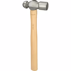 KS Tools 142.1524, Marteau à tête arrondie, Acier, Bois, 36,5 cm, 800 g, 680 g