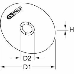Disques à tronçoner - haute qualité, ø 50 mm, 1 mm