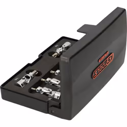 Kstools - 1/4 Coffret d'embouts articulés Torx CHROMEplus, 8 pcs T8-T40