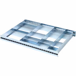 Pour tiroirs de dimension intérieurs 565 x 395 mm seulement possibilité de répartition de divers ustensiles adapté à ECO Régl ...