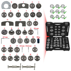Kstools - ks tools 150.1970 coffret de 41 accessoires repousse-pistons de frein