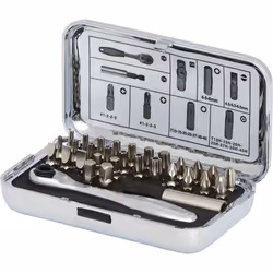 Kstools - 1/4 Coffret d'embouts CHROMEplus, 31 pcs