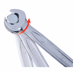 Clés mixtes à cliquet avec système de cliquet dans la fourche réversible duo GEARplus 8mm - Vue supplémentaire 11
