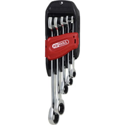 Duo GEARplus Clés mixtes à cliquet avec système de cliquet dans la fourche, 5 pcs
