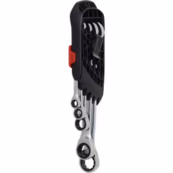 Duo GEARplus Clés mixtes à cliquet avec système de cliquet dans la fourche, 5 pcs