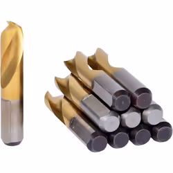 Kstools - Forets à dépointer hsse TiN, ø 8mm, pack de 10