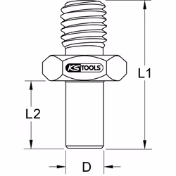 Kstools - Tige de pression
