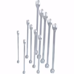 Kstools - Jeu de 11 clés mixtes extra-longues