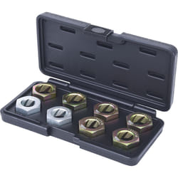 Kit de réparation pour filetage d'arbre de transmission, 8 pcs