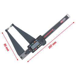 Règle de mesure numérique pour disques de freins, 0 - 100 mm