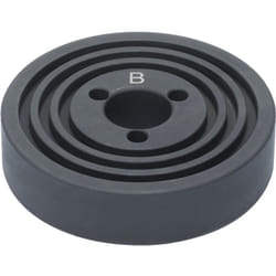 KS Tools - Butée étagée avec 3 trous, coté A + B du coffret 700.1550 - 700.1556