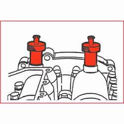 Kstools - ks tools Jeu d&aposoutils de réglage moteur pour Fiat / Iveco, 5 pcs - 400.0400