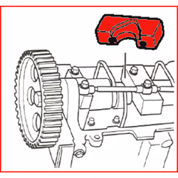 Kstools - Jeu d&aposoutils de réglage moteur pour Fiat, 4 pcs Brava, Bravo