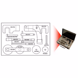 KS Tools 400.0750, 1,69 kg, 15 outils