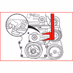 Kstools - Jeu d&aposoutils de réglage moteur pour bmw / Mini, 4 pcs
