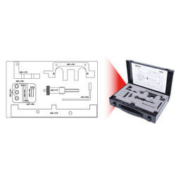 Jeu d&aposoutils de réglage moteur pour BMW, 14 pcs