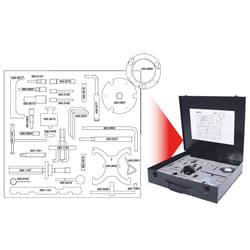 KS Tools 400.1300 Caisse à outils pour mécanicien 34 outils