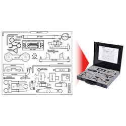 KS Tools 400.1400 Caisse à outils pour mécanicien 42 outils