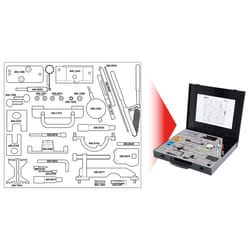 Kstools - Jeu d&aposoutils de réglage moteur pour Isuzu / gm / Opel / Saab, 32 pcs