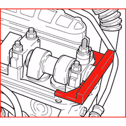 Kstools - Jeu d&aposoutils de réglage moteur pour vag, 5 pcs vw avec moteurs 2,4