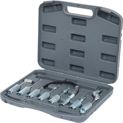 Jeu d'adaptateurs pour pompe à graisse, 7 pcs