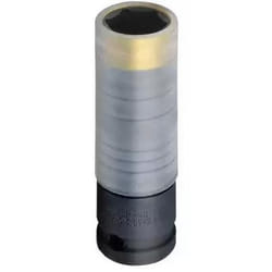 KS TOOLS 515.0993 Clé à douille ISO 1174, DIN 3121 19,0 Acier de molybdène-chrom hexagonale