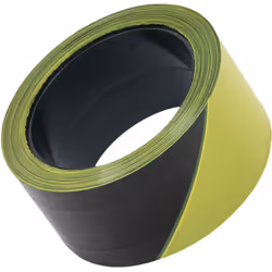 Ks Tools - Rubalise noir et jaune 50 mm x 100 m - 917.3896