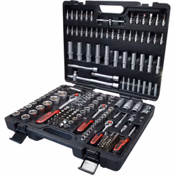 1/4+3/8+1/2 Coffret de douilles, 179 pcs