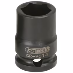 Selon DIN 3129 / ISO 2725-2 Carré intérieur selon DIN 3121 / ISO 1174 Uniquement pour utilisation à chocs Chrome-Molybdène
