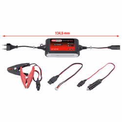 KS Tools 550.1730 Chargeur de batterie pour véhicules 12 V Noir
