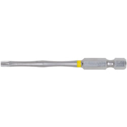 Ks Tools - Boite de 5 embouts à code couleur TORSIONpower®, l. 75 mm - 1/4'' - torx®, T30 - 918.3576