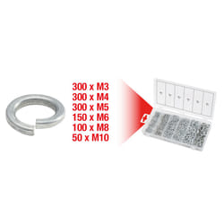 Kstools - Assortiment de rondelles, 1200 pcs