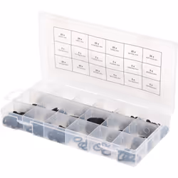Kstools - Assortiment de joints toriques, ø 3-22mm, 225 pcs