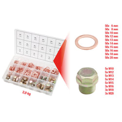 Kstools - Assortiment de vis de vidange carter et joint, 534 pcs