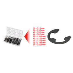 Assortiments de circlips de type E x300