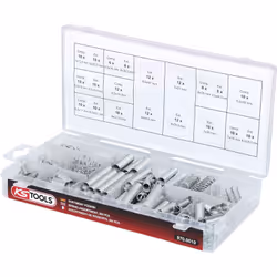 Description générale Assortiment de ressorts comprenant 200 pièces, idéal pour divers projets de bricolage. Les ressorts sont ...