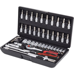 Socket et jeu de bits KS Tools 1/4''; 48  unités