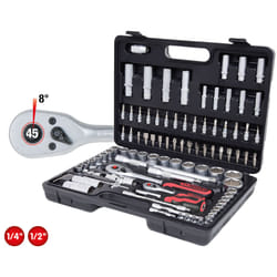 Kstools - 1/4+1/2 Coffret de douilles, 96 pcs