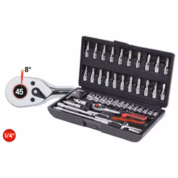 KS Tools 918.0648, Ensemble de douilles, Impérial, 48 tête(s), Sulfate de chondroïtine, 1,12 kg