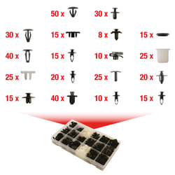 Kstools - Jeu de clips de fixation - Nissan, 408 pcs