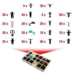 Kstools - Jeu de clips de fixation - Mazda, 475 pcs