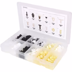 Kstools - Jeu de clips de fixation - Citroën / Peugeot, 345 pcs