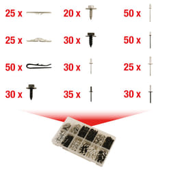 Kstools - Jeu de clips de fixation - serrage rapide, 400 pcs