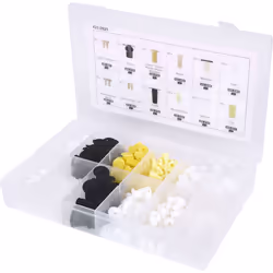 Kstools - Assortiment d'écrous de blocage plastiques, 350 pcs